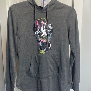 Disney Minnie Mouse grey hoodie